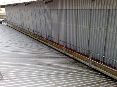 Gutter relining of major industrial premises in Hampshire